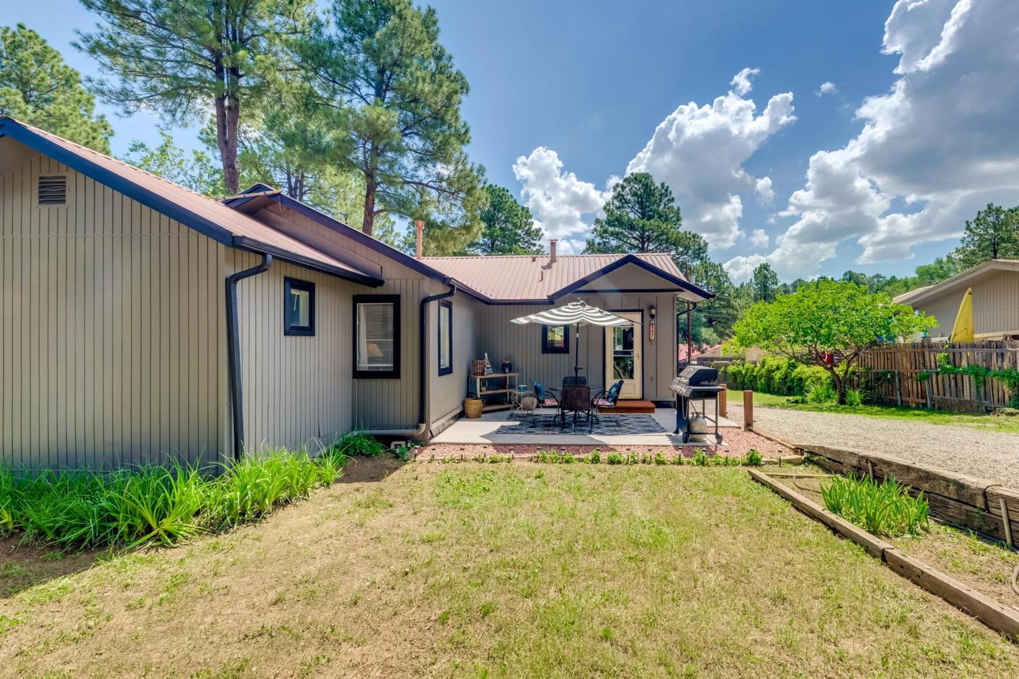 Ruidoso Home With Patio, Walk To Restaurants! Exteriör bild
