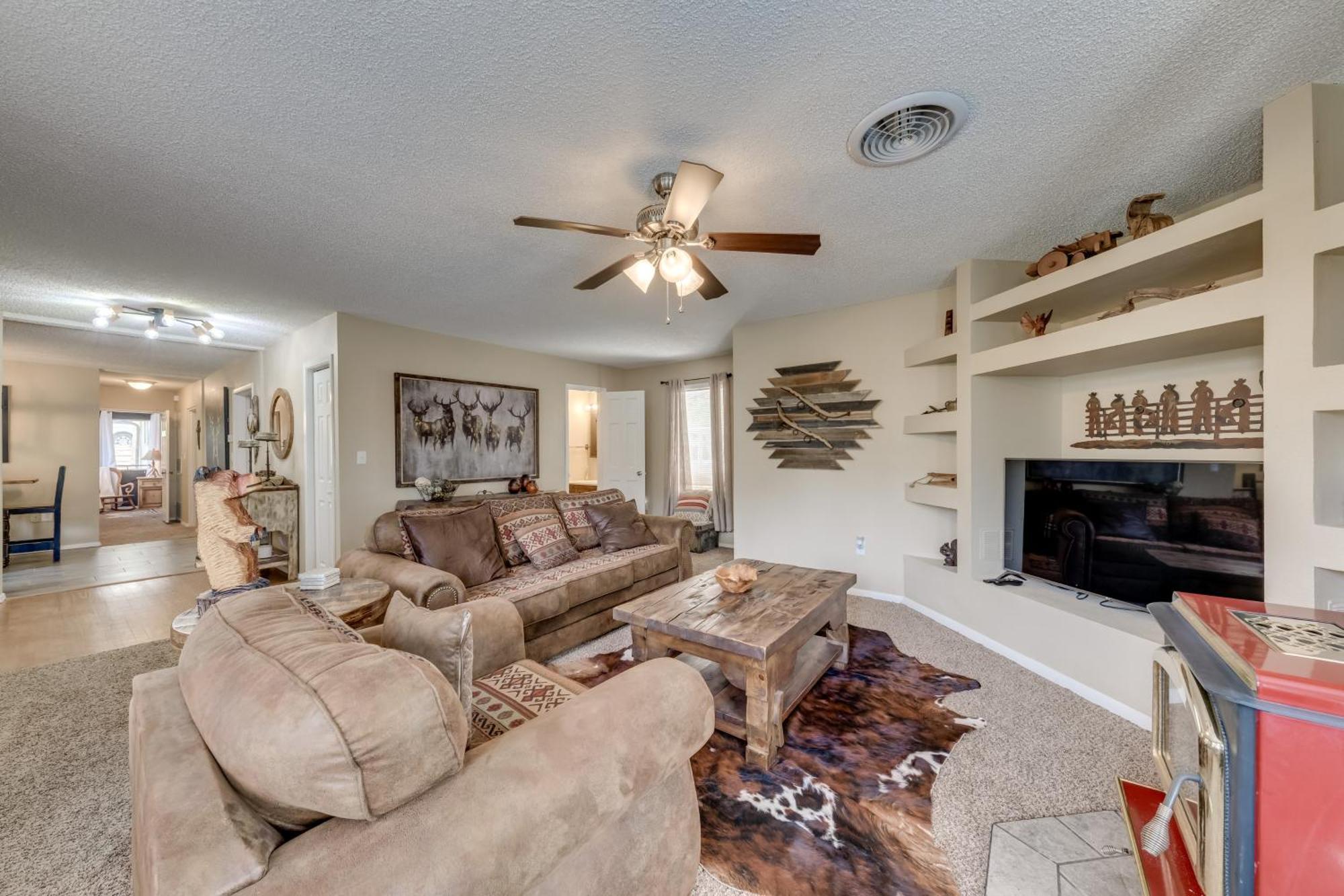Ruidoso Home With Patio, Walk To Restaurants! Exteriör bild